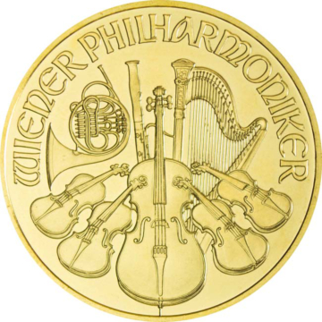 Austria Philharmonic 1 Ounce Gold 2010