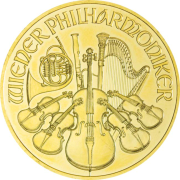 Austria Philharmonic 1 Ounce Gold 2012