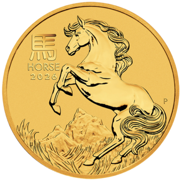 Horse 1/10 Oz Gold 2026