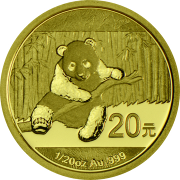 Panda 1/20 Oz Gold