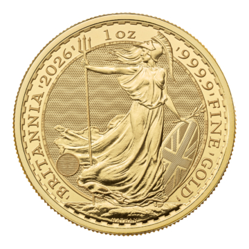 Britannia 1 Oz Gold 2026