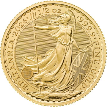 Britannia 1/2 Oz Gold 2026