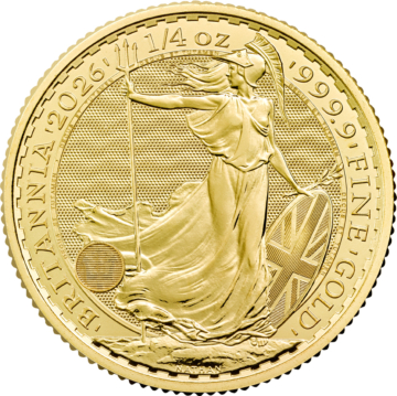 Britannia 1/4 Oz Gold 2026