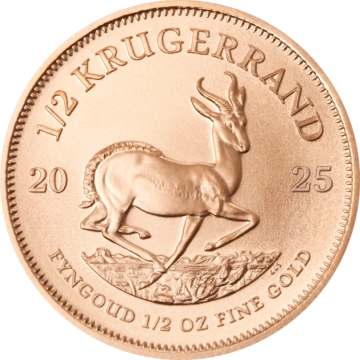 Krugerrand 1/2 Oz Gold 2025