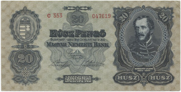 20 Pengö 1930 (Kossuth)