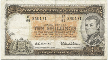 10 Shillings 1965 (Flinders) 1