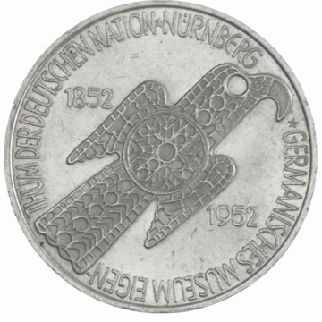 5 Mark 1952 D Germanisches Museum