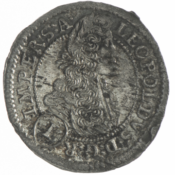 Kreuzer 1701 Prag