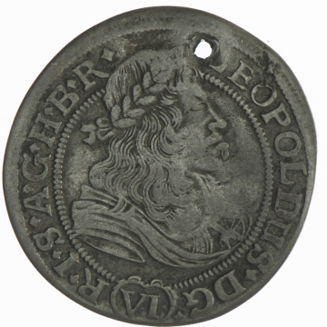 VI Kreuzer 1676 FIK