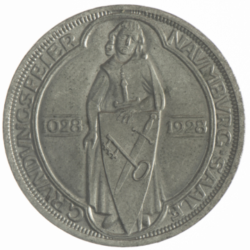 3 Reichsmark 1928 A Naumburg/Saale