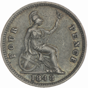 4 Pence 1848
