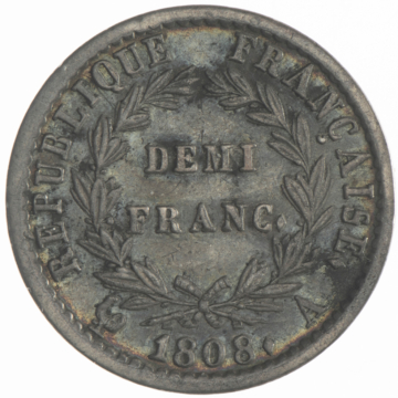 Demi Franc 1808 A