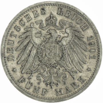 5 Mark 1901 G