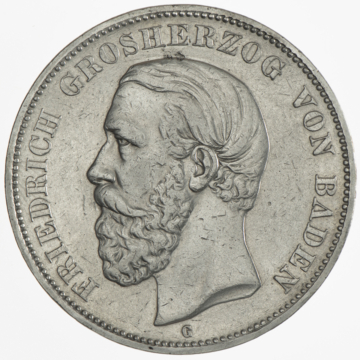 5 Mark 1875 G