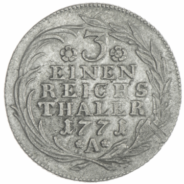 1/3 Taler 1771 A