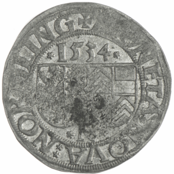 Batzen 1534 Nördlingen mit Titel Karl V.