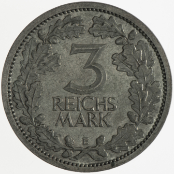 3 Reichsmark 1931 E