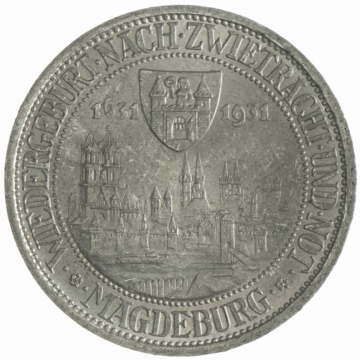 3 Reichsmark 1931 A Magdeburg
