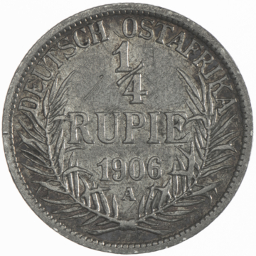 1/4 Rupie 1906 A