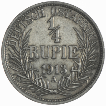 1/4 Rupie 1913 A