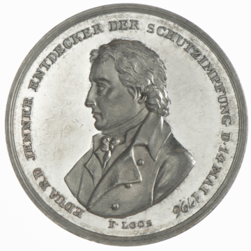 Silbermedaille 1796 von Loos