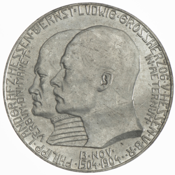 5 Mark 1904 Hessen