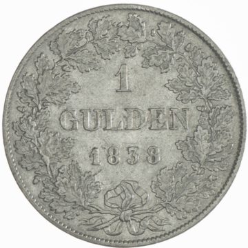 Gulden 1838 Baden