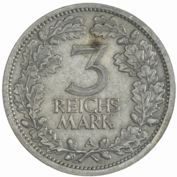 3 Reichsmark 1931 A