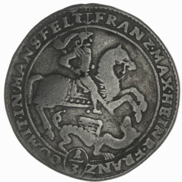 2/3 Taler 1671 Mansfeld