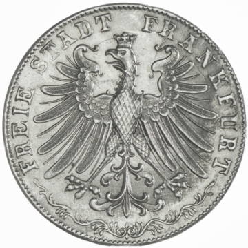 2 Gulden 1849 Frankfurt