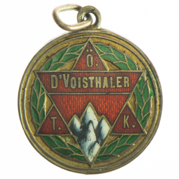 AE Medaille 1908 auf das 25. Voitsthaler Kränzchen mit Öse