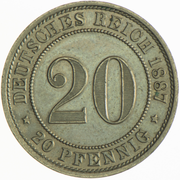 20 Pfennig 1887 A