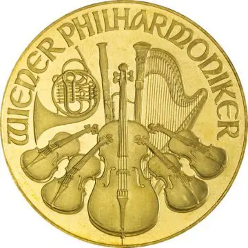 Philharmoniker 1 Unze Gold 1990