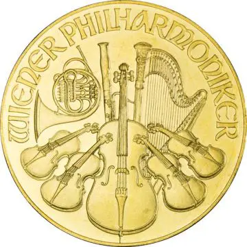 Philharmoniker 1 Unze Gold 1991