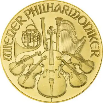 Philharmoniker 1 Unze Gold 1995