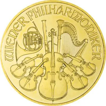 Philharmoniker 1 Unze Gold 2009