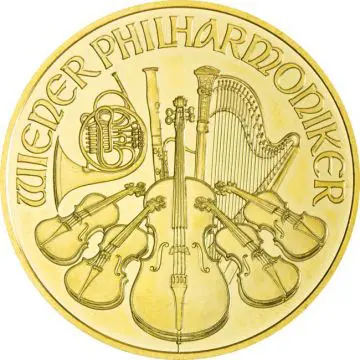 Philharmoniker 1 Unze Gold 2014