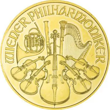 Philharmoniker 1 Unze Gold 2015