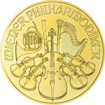 Philharmoniker 1 Unze Gold 2016