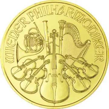 Philharmoniker 1 Unze Gold 2018