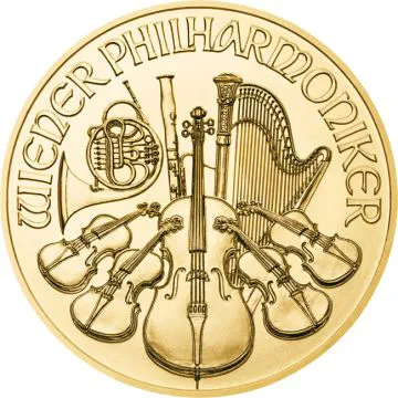 Austria Philharmonic 1 Ounce Gold 2021
