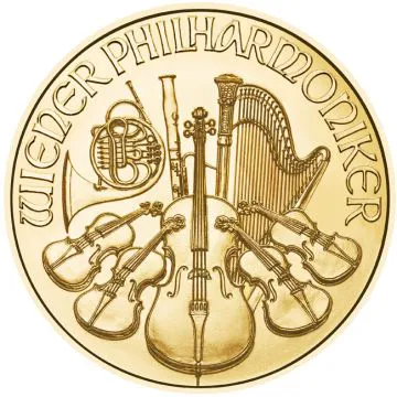 Philharmoniker 1/4 Unze Gold 2024