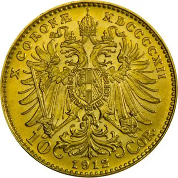 Austria 10 Crowns Gold Restrike