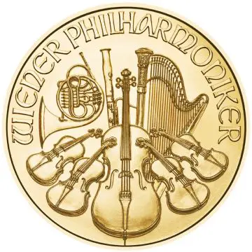 Philharmoniker 1/2 Unze Gold 2023