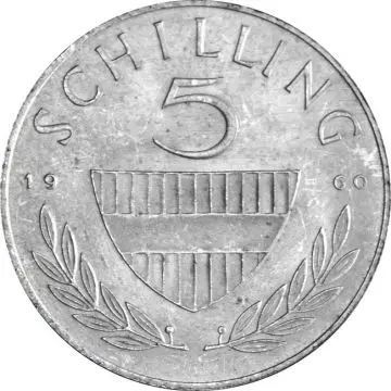 5 Schilling Silber