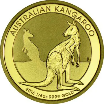 Kangaroo / Nugget 1/4 Ounce Gold