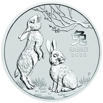 Rabbit 1 Oz Silver 2023