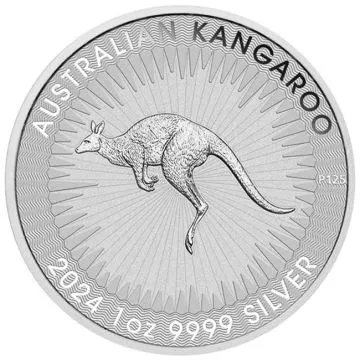 Kangaroo 1 Oz Silver 2024