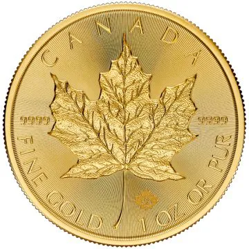 Maple Leaf 1 Oz Gold 2024