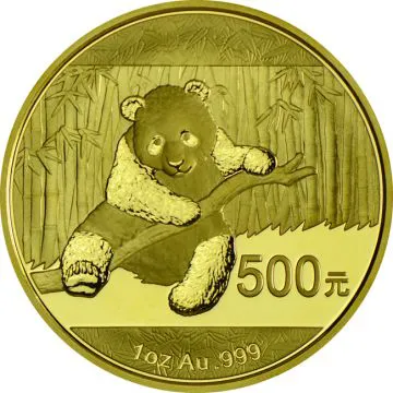 Panda 1 Ounce Gold